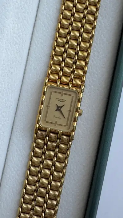 Elegant Longines Rectangular Watch 3