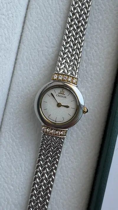 Elegant Credor Diamond Watch 2