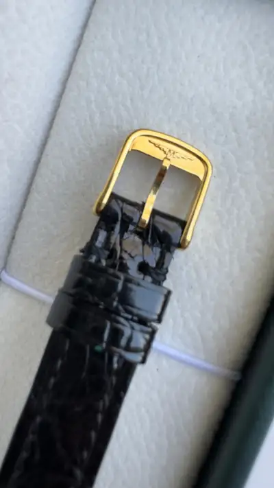 Longines Roman Numeral Gold-Tone Watch 7