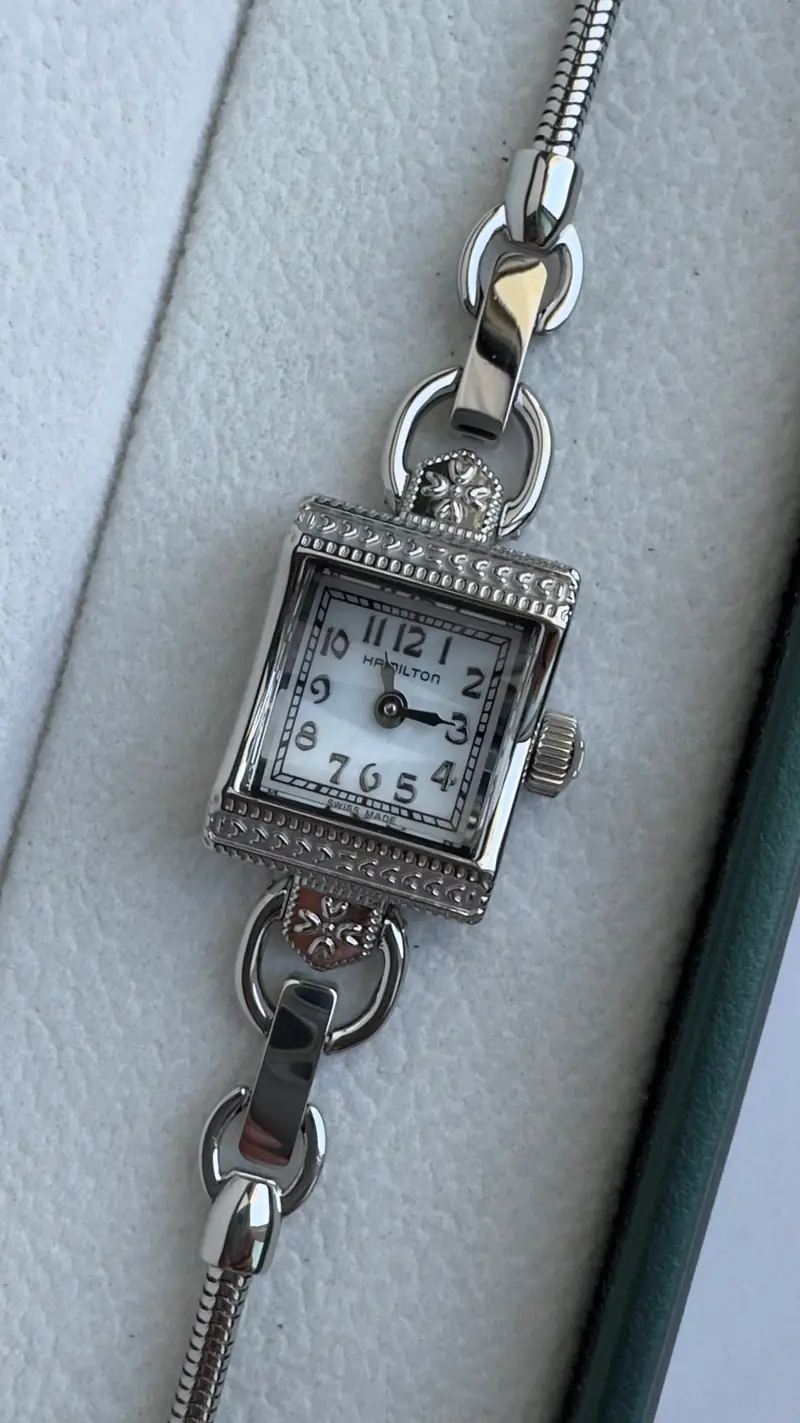Hamilton Rectangular Vintage Watch — image 2