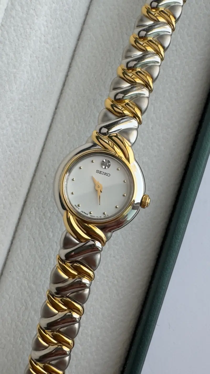 Seiko Two-Tone Bracelet Watch — image 2