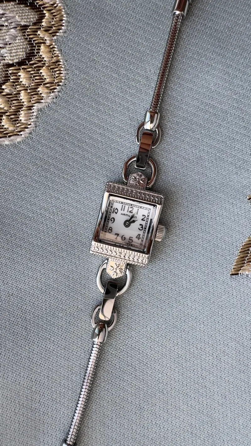 Hamilton Rectangular Vintage Watch