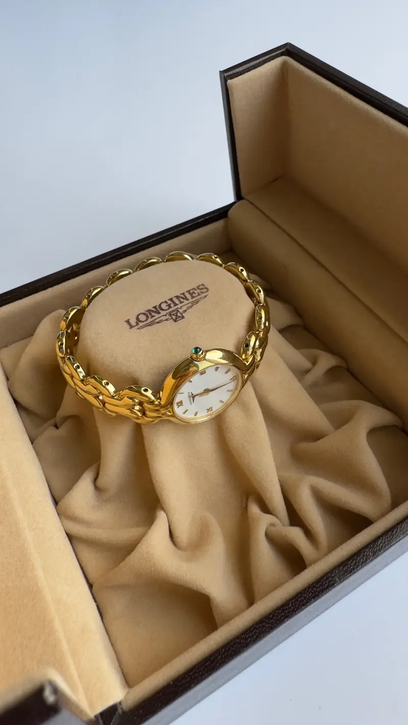 Longines Gold-Tone Bracelet Watch