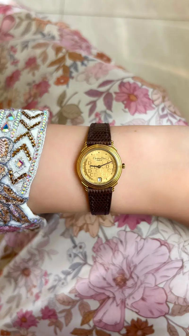 Christian Dior CD Monogram Dial Watch — image 7