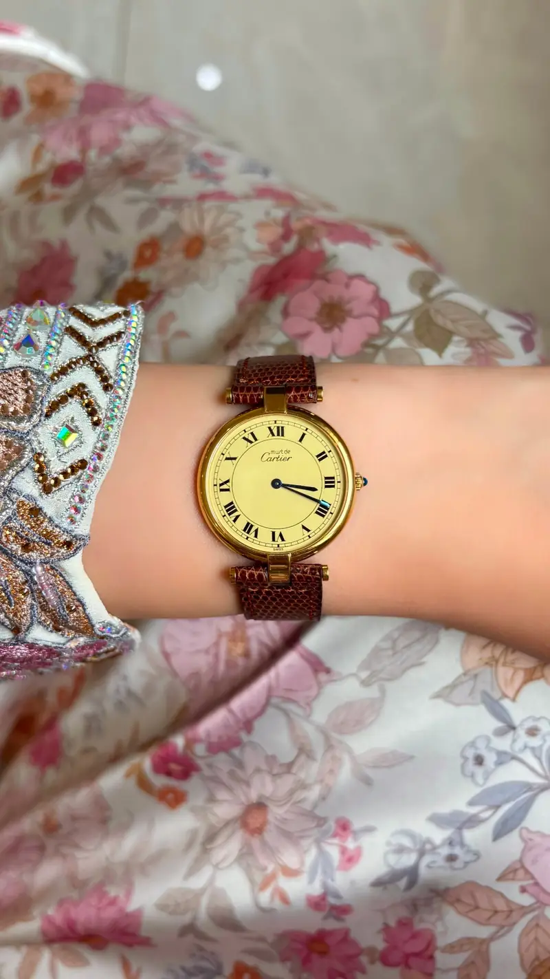 Classic Cartier Must de Cartier Large Model Watch — image 11