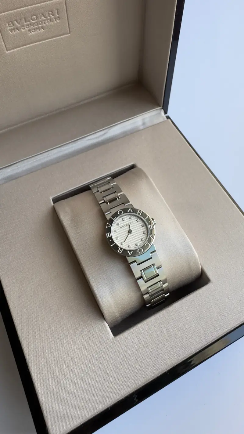 Bvlgari Bvlgari Diamond Dial Bracelet Watch