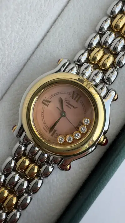 Classic Chopard Happy Sport Two-Tone Watch 2