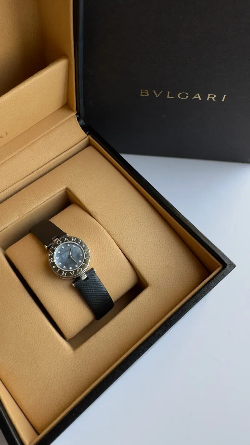 Bulgari B.zero1 Blue Mother-of-Pearl Diamond Watch