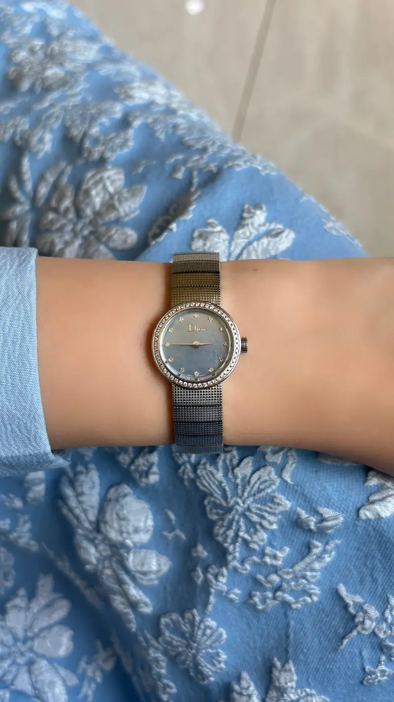Dior Blue Mother-of-Pearl Diamond Watch — image 6