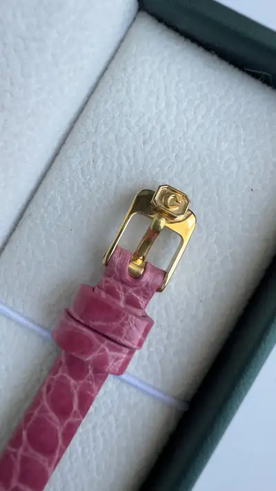 Rare Chopard 18K Gold Bow Diamond Watch 8